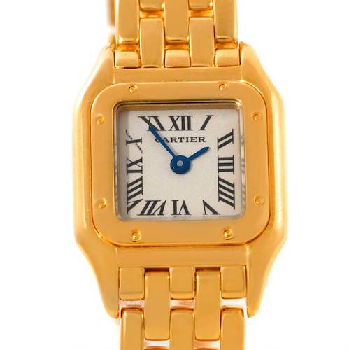 Photo of Cartier Panthere Ladies 18k Yellow Gold Mini Watch W25034B9