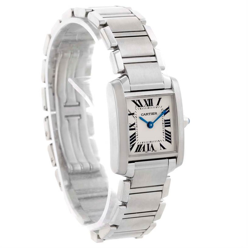Cartier Tank Francaise Women's Quartz Watch W51008Q3 SwissWatchExpo