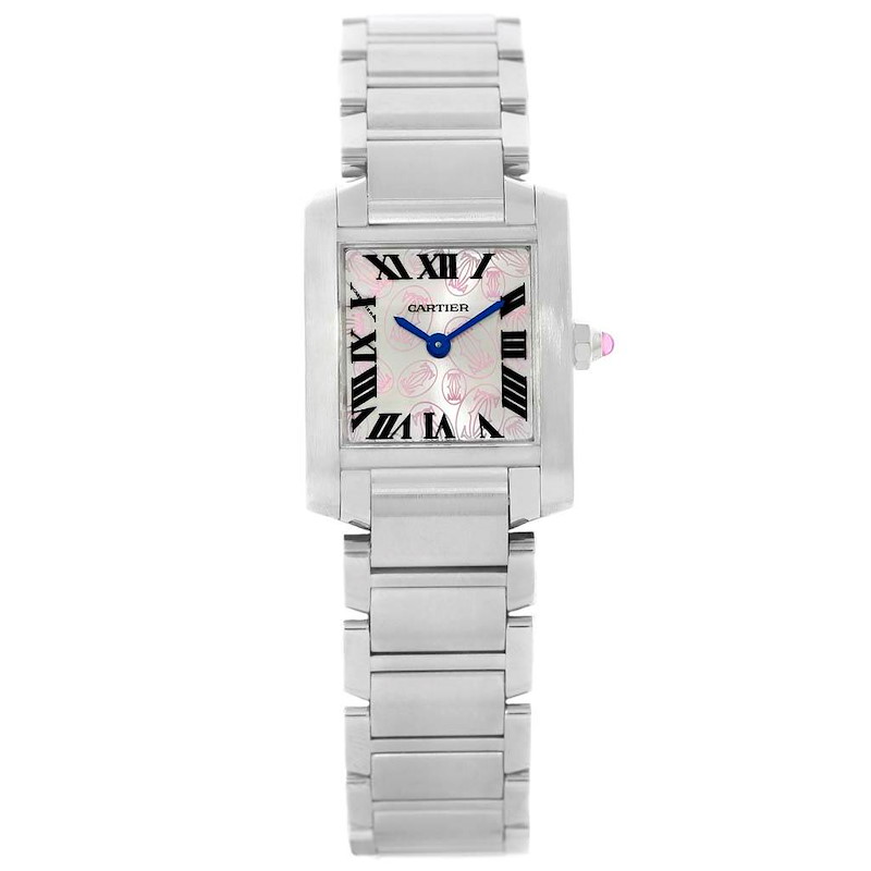Cartier Tank Francaise Ladies Steel Limited Edition Watch W51031Q3 SwissWatchExpo