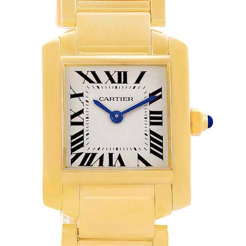 Photo of Cartier Tank Francaise Yellow Gold Quartz Ladies Watch W50002N2