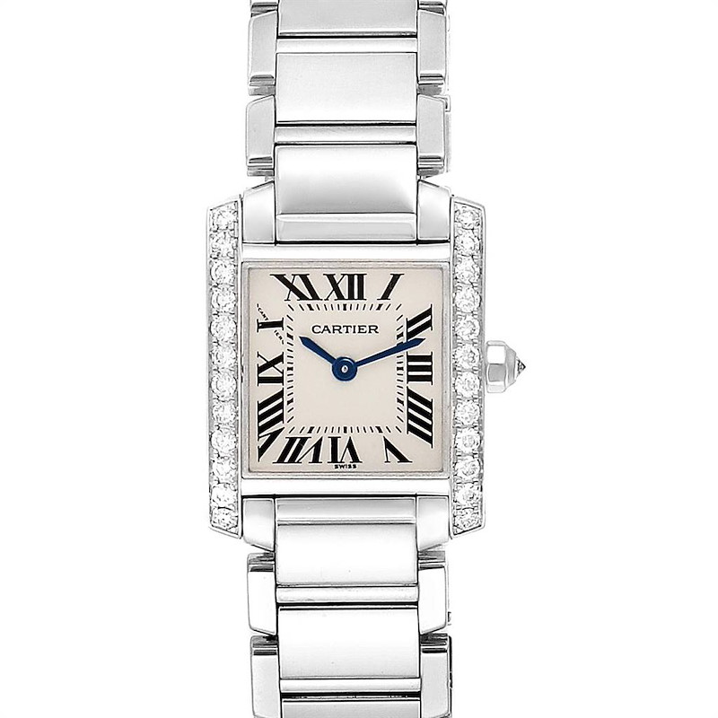 cartier tank francaise diamond series women's watches