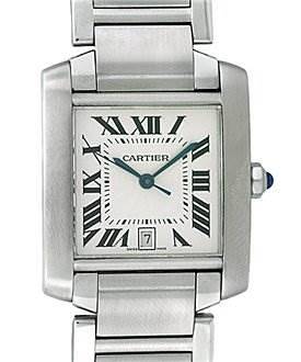 Photo of Cartier Mens Large Ss Tank Francaise W51002q3