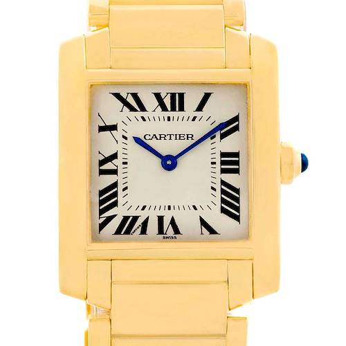 Photo of Cartier Tank Francaise Midsize 18K Yellow Gold Watch W50003N2