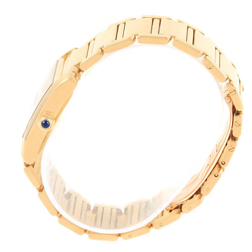 Cartier Tank Francaise Midsize Yellow Gold Ladies Watch W50014N2 Box ...
