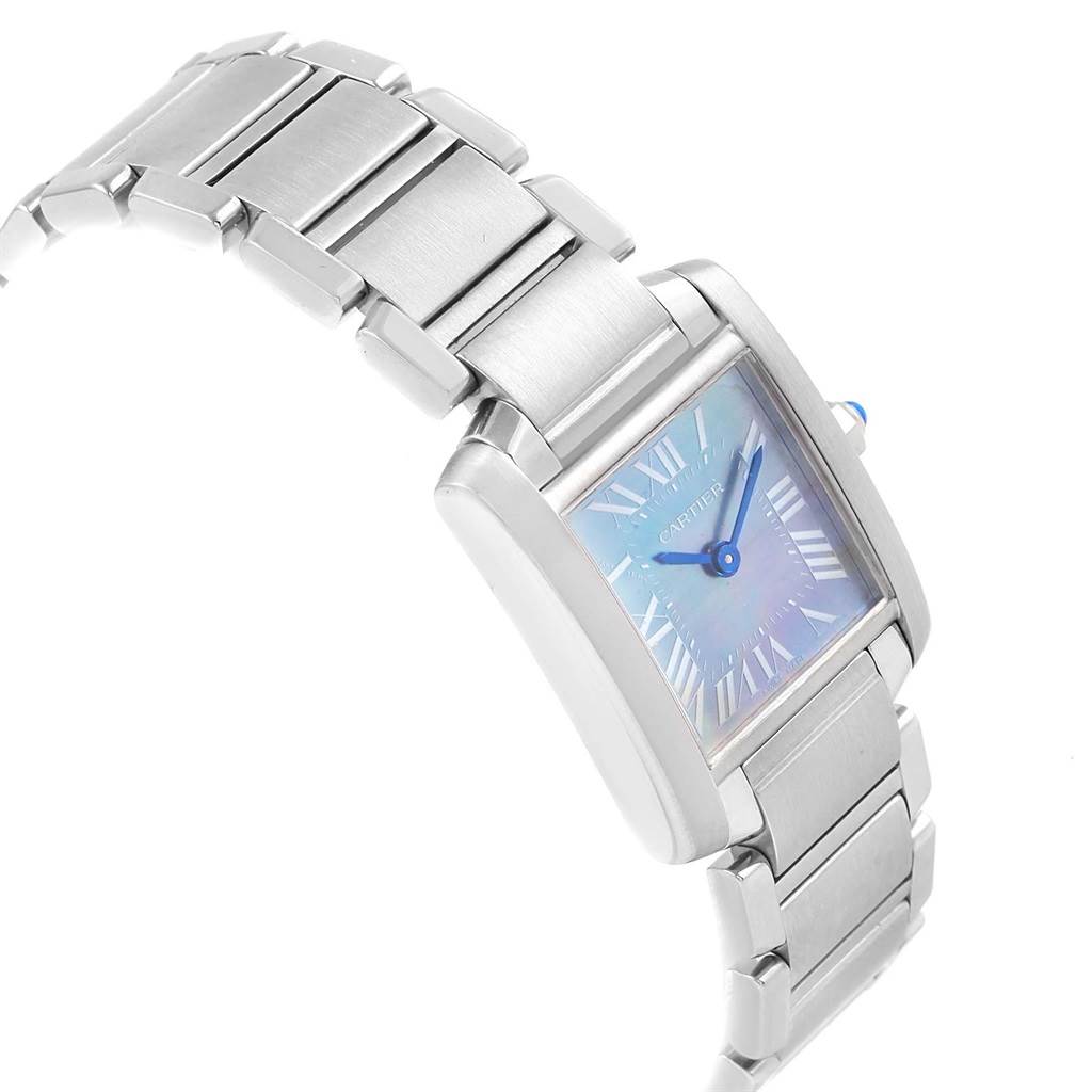 Cartier Tank Francaise Blue Mother of 