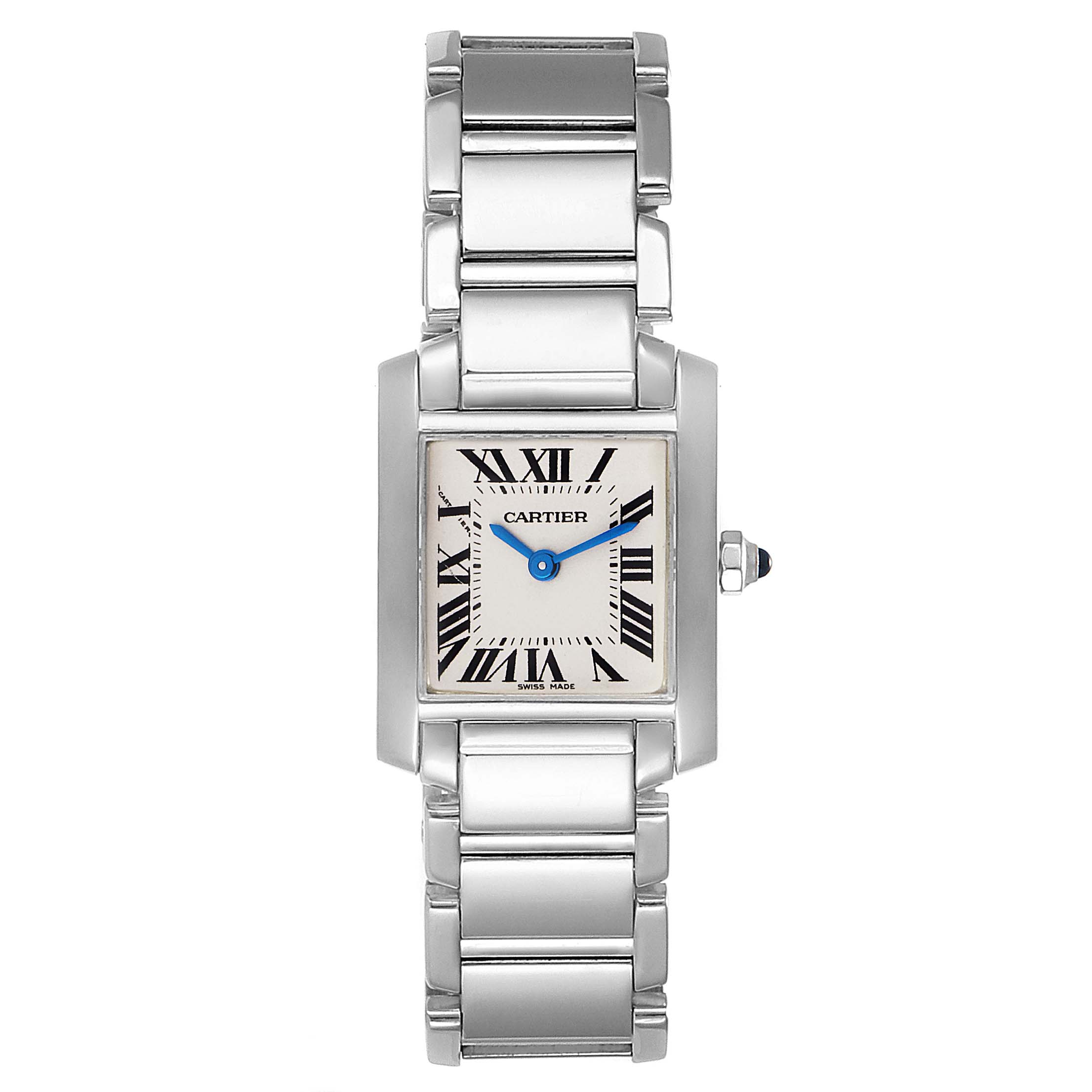 used cartier tank francaise ladies