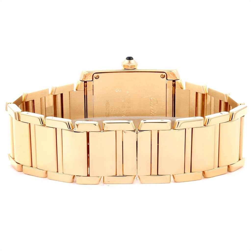 Cartier Tank Francaise Midsize Yellow Gold Ladies Quartz Watch W50003N2 ...