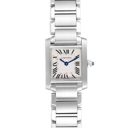 Photo of Cartier Tank Francaise 20mm Silver Dial Steel Ladies Watch W51008Q3