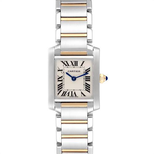 Photo of Cartier Tank Francaise 20mm Steel Yellow Gold Ladies Watch W51007Q4