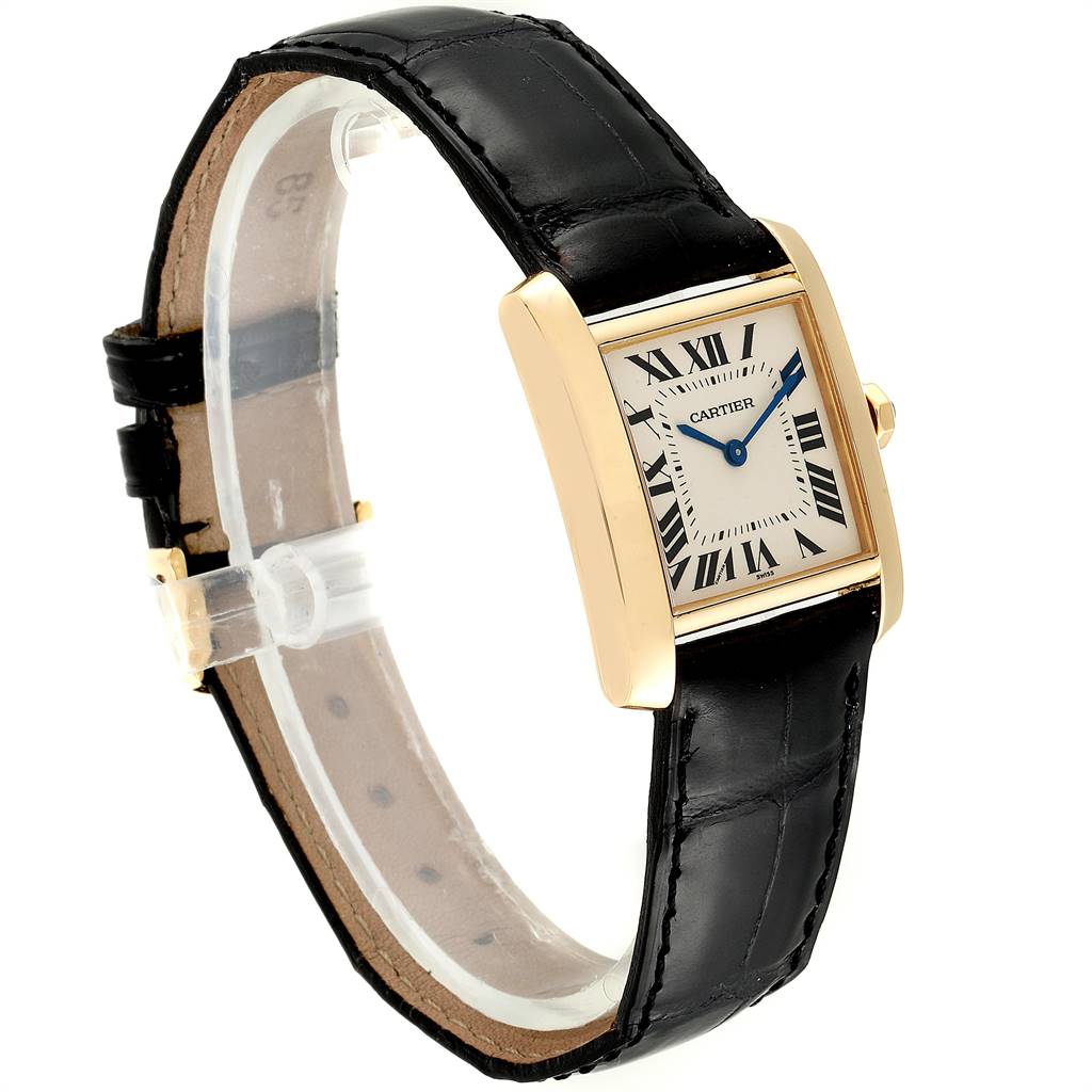leather strap for cartier tank francaise