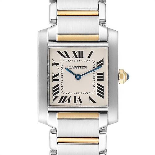 Photo of Cartier Tank Francaise Midsize Two Tone Ladies Watch W2TA0003