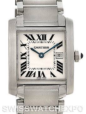 Photo of Cartier Tank Francaise Midsize Steel Ladies watch W51011Q3