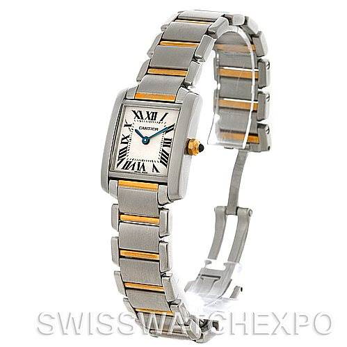 Cartier Tank Francaise Small Steel and 18k Yellow Gold W51007Q4 SwissWatchExpo