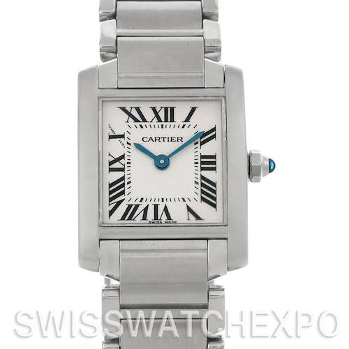 Photo of Cartier Tank Francaise Ladies Steel Watch W51008Q3
