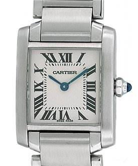 Photo of Cartier Ladies Ss Small Tank Francaise Model W51008q3