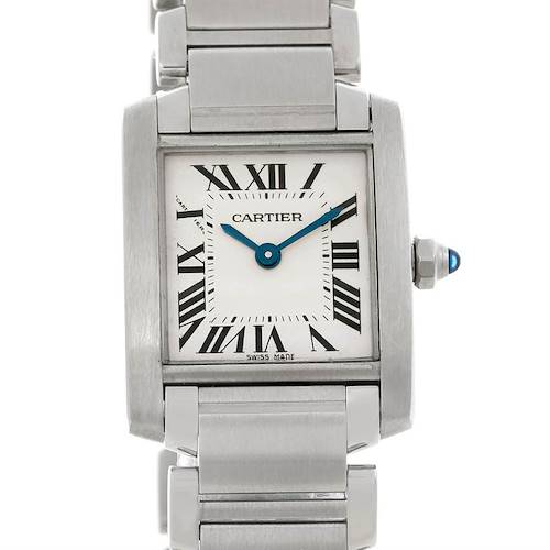 Photo of Cartier Tank Francaise Ladies Steel Watch W51008Q3