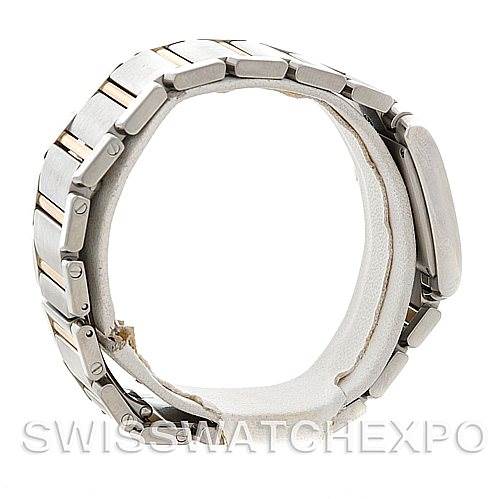 The image shows a side view of the band and case of the Cartier Tank Francaise W51012Q4 Women's Steel and Gold (two tone) Silver Dial W51012Q4 Women's Steel and Gold (two tone) Silver Dial watch.