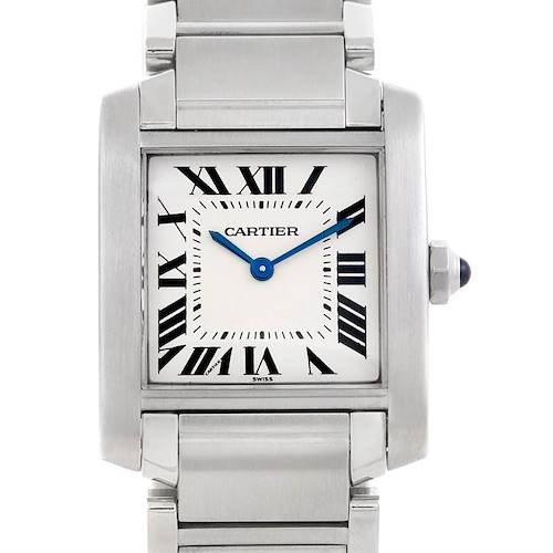 Photo of Cartier Tank Francaise Midsize Stainless Steel Watch WSTA0005