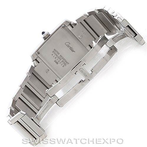 Cartier Tank Francaise W51011Q3 Midsize Stainless Steel Watch ...