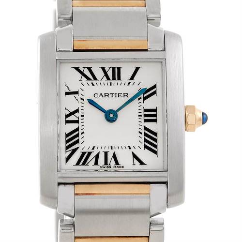 Photo of Cartier Tank Francaise Small Steel 18k Gold Watch W51007Q4