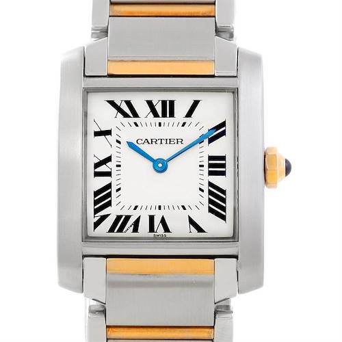 Photo of Cartier Tank Francaise Midsize Steel 18k Gold Watch