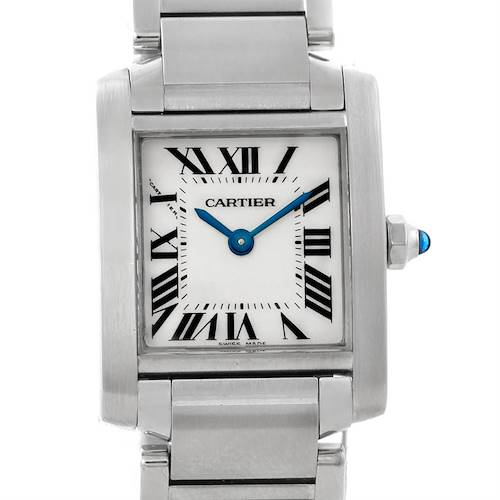 Photo of Cartier Tank Francaise Ladies Stainless Steel Watch W51008Q3