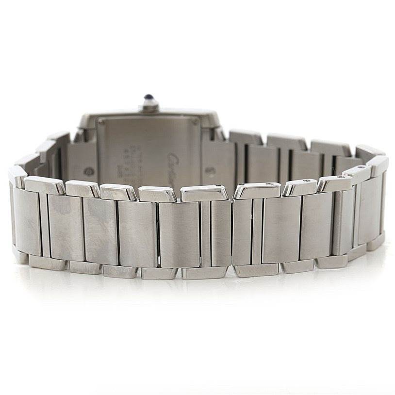 Cartier Tank Francaise Midsize Stainless Steel Watch W51011Q3 ...