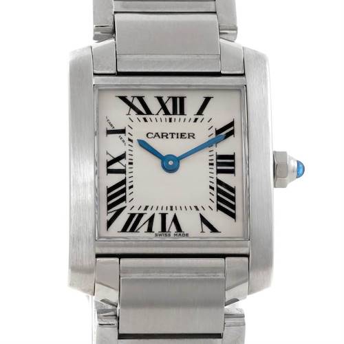Photo of Cartier Tank Francaise Small Stainless Steel Watch W51008Q3