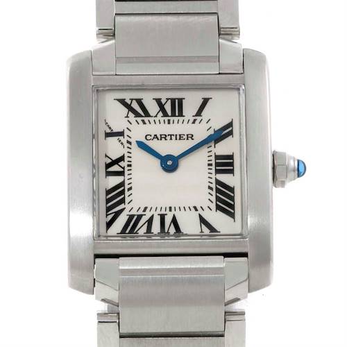 Photo of Cartier Tank Francaise Small Stainless Steel Watch W51008Q3 Unworn