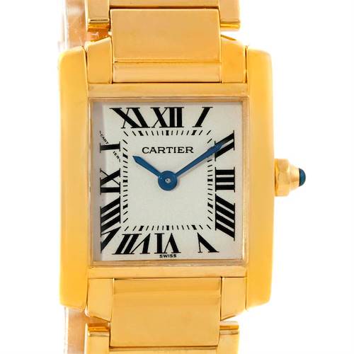 Photo of Cartier Tank Francaise Small 18k Yellow Gold Watch W50002N2