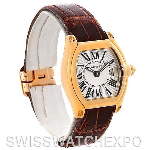 Cartier Roadster Ladies 18K Yellow Gold watch W62018Y5 SwissWatchExpo