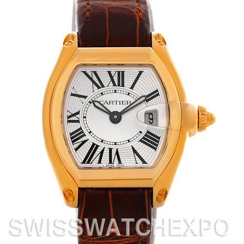 Photo of Cartier Roadster Ladies 18K Yellow Gold watch W62018Y5