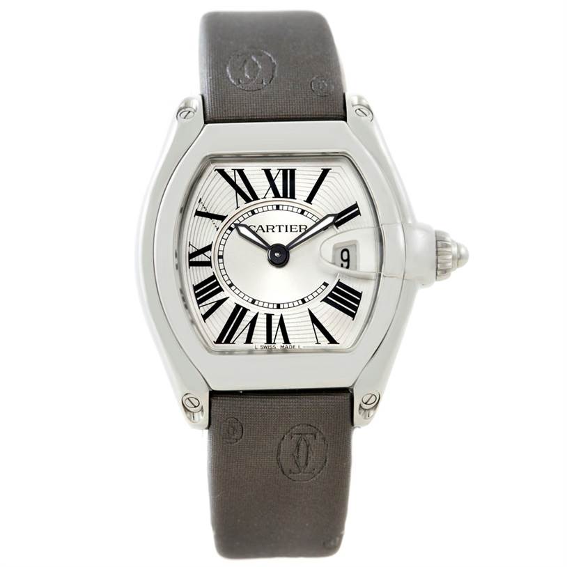 Cartier Roadster Ladies Steel Watch W62016V3 | SwissWatchExpo