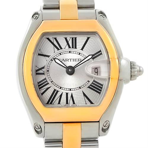 Photo of Cartier Roadster Ladies Yellow Gold Steel Watch W62026Y4