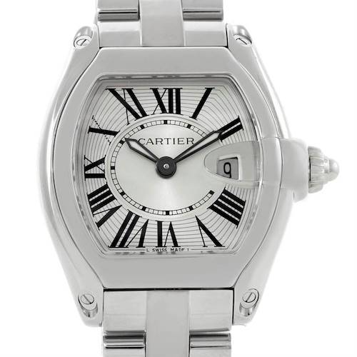 Photo of Cartier Roadster Silver Dial Ladies Steel Watch W62016V3