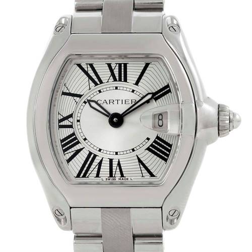 Photo of Cartier Roadster Small Silver Dial Ladies Steel Watch W62016V3