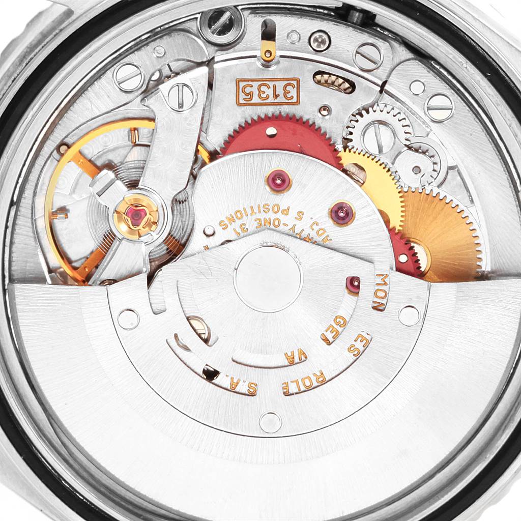 This image shows the inner mechanical movement components of the Rolex Turn-o-Graph 16264 Men
s Stainless Steel Black Dial 16264 Men
s Stainless Steel Black Dial watch.
