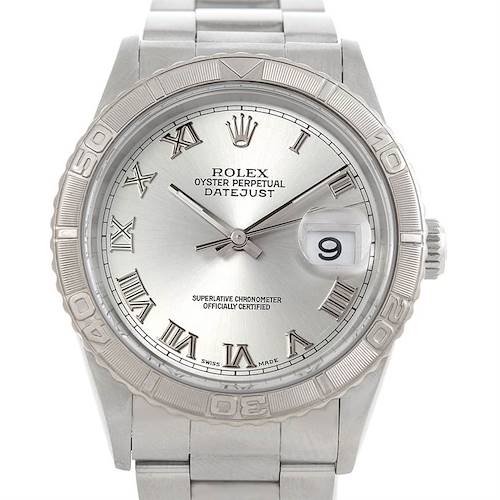 Photo of Rolex Turnograph Steel and 18k White Gold Watch 16264
