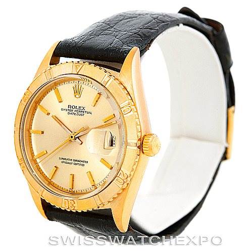 ROLEX ゴールド時計 Rolex Turn-o-Graph Yellow Gold 1625 | Stock 6367