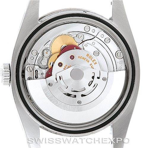 This image shows the internal mechanism viewed from the back of a Rolex Turn-o-Graph 116264 Men's Stainless Steel Blue Dial 116264 Men's Stainless Steel Blue Dial watch.