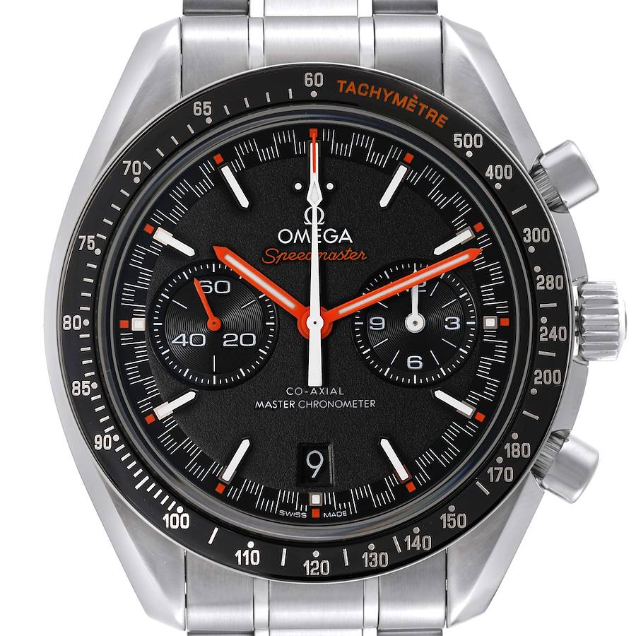 Omega Speedmaster Racing Co-Axial 44 Steel Watch 329.30.44.51.01.002 Box Card SwissWatchExpo