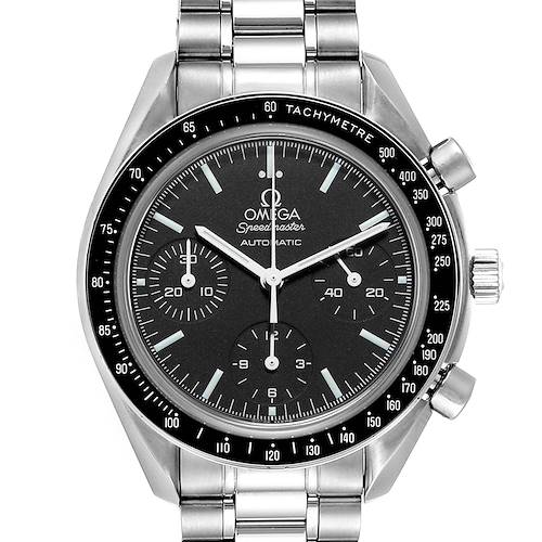 Photo of Omega Speedmaster Reduced Automatic Steel Watch 3539.50.00 Box Card