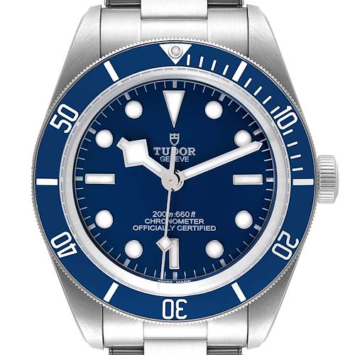 Photo of NOT FOR SALE Tudor Heritage Black Bay Blue Dial Bezel Steel Mens Watch 79030 Box Card PARTIAL PAYMENT