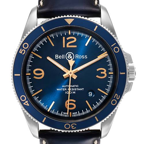 Photo of Bell & Ross Heritage Aeronavale Blue Dial Steel Watch BRV292 Unworn