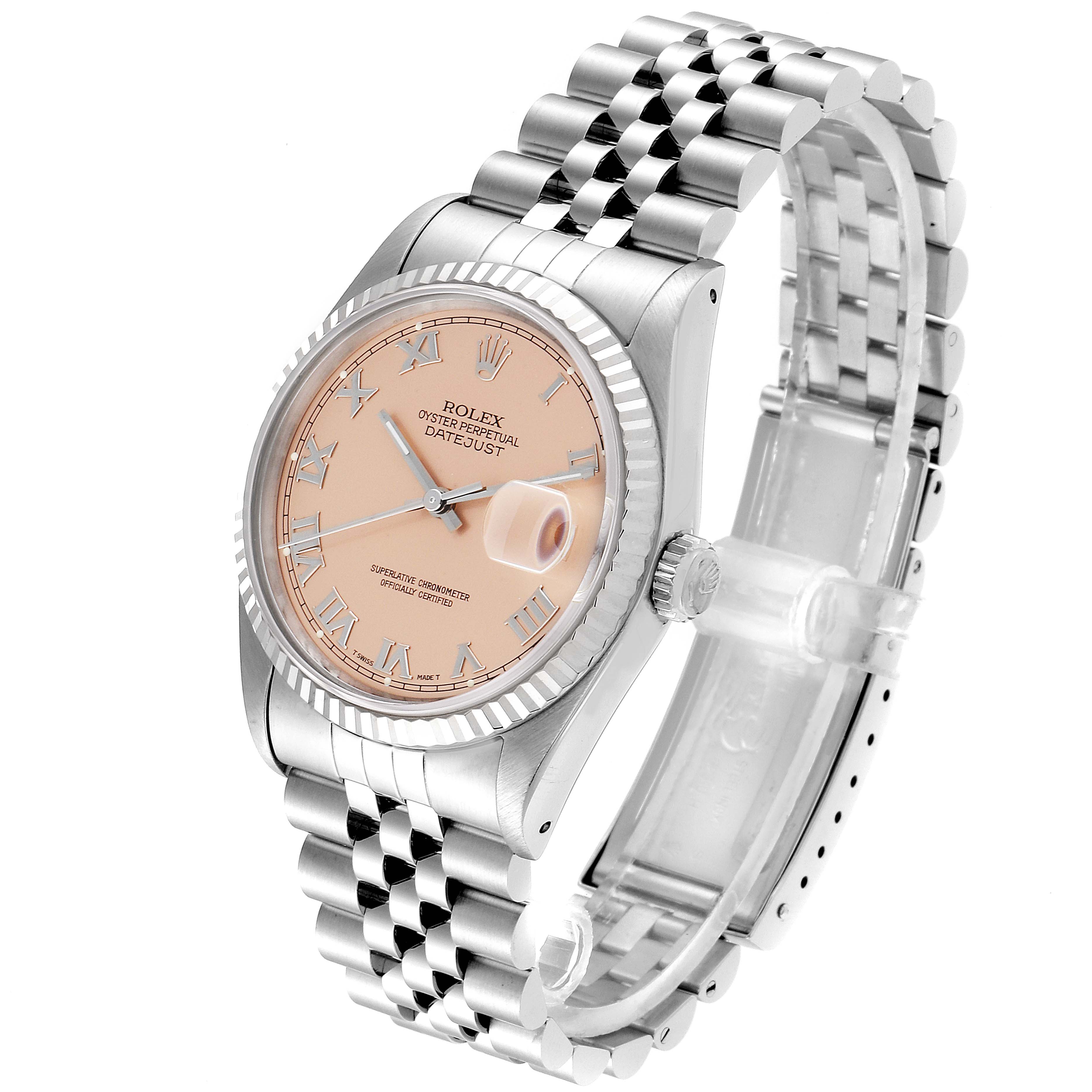 rolex datejust salmon dial