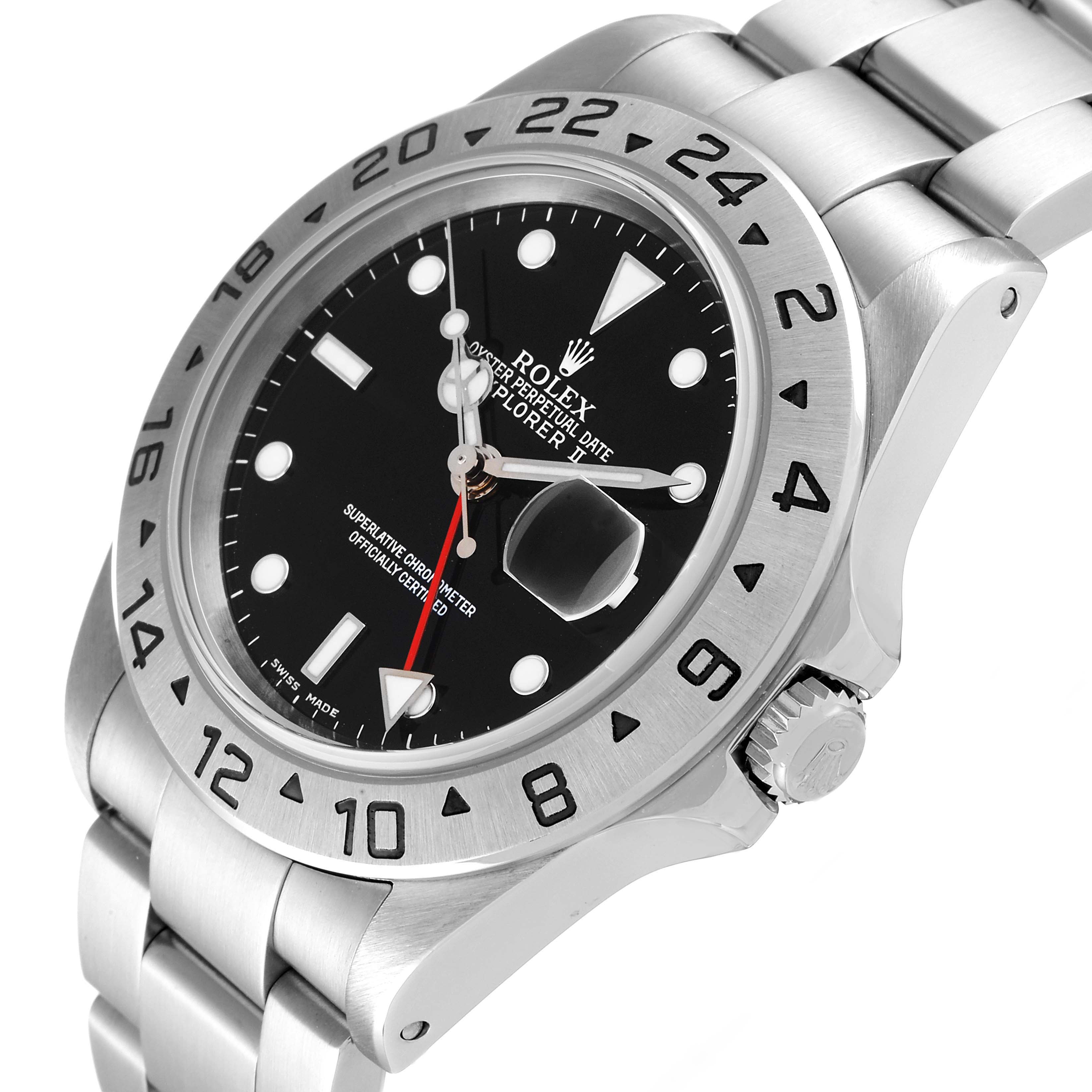 The image shows a close-up angled view of the Rolex Explorer 16570 Men's Stainless Steel Black Dial 16570 Men's Stainless Steel Black Dial watch, highlighting the dial, bezel, and crown.