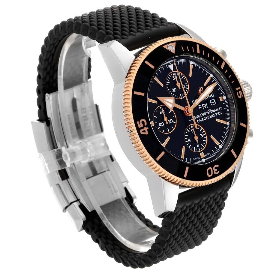 Breitling superocean heritage rose gold hot sale