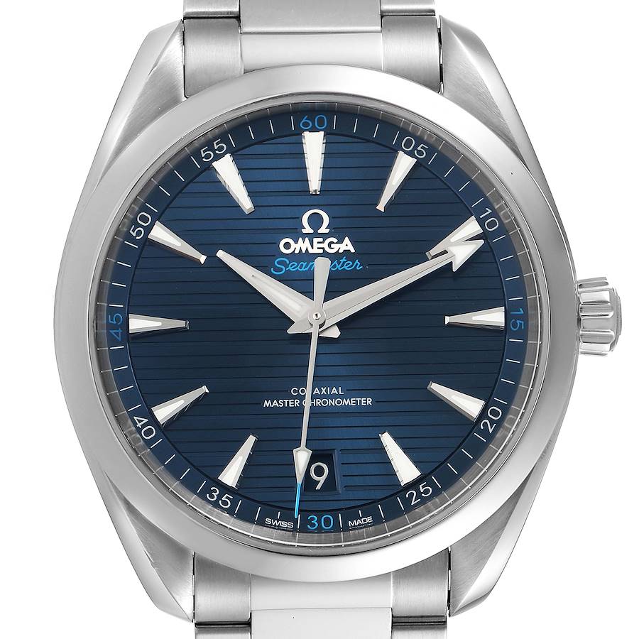 Omega Seamaster Aqua Terra Blue Dial Watch 220.10.41.21.03.001 SwissWatchExpo