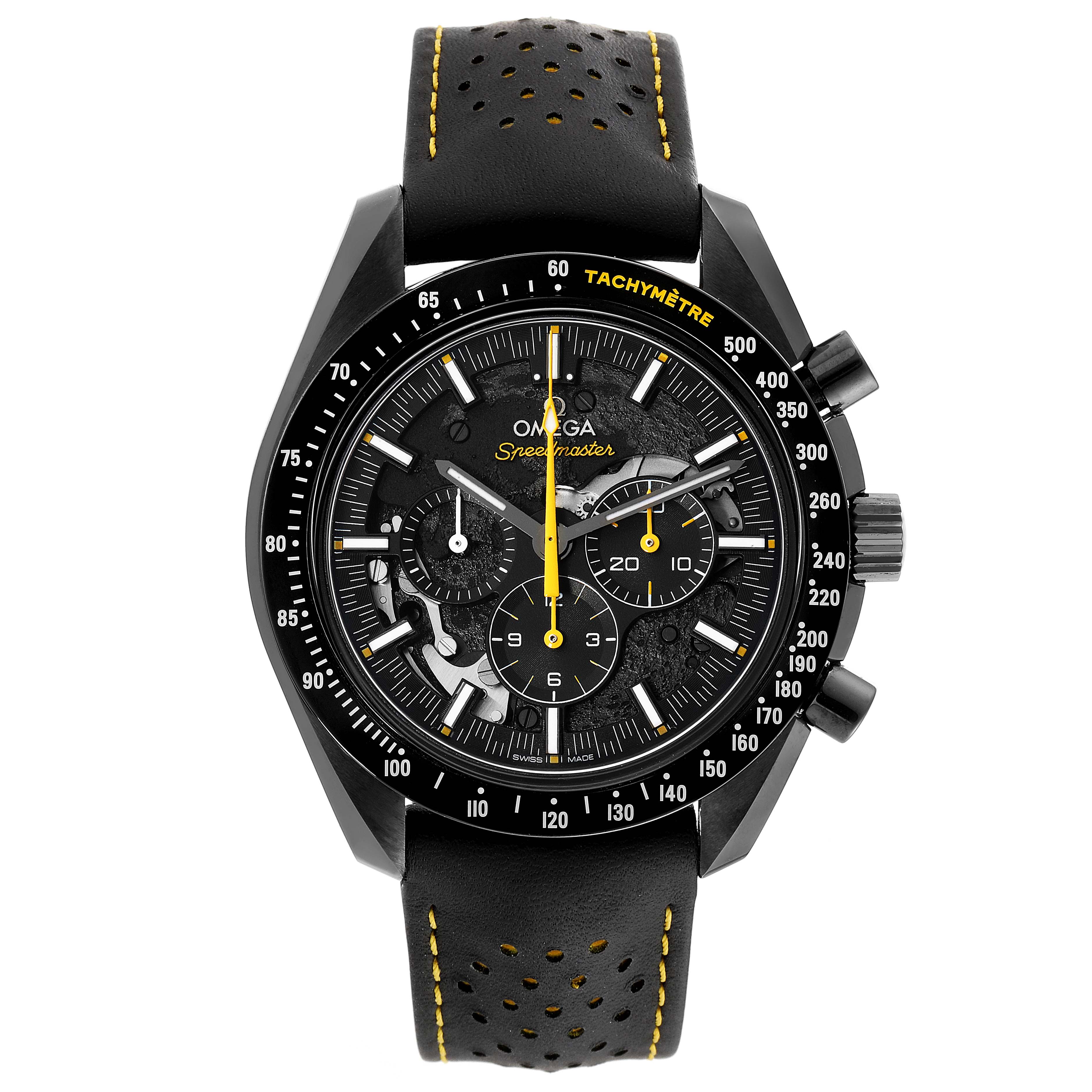 OMEGA ムーンスウォッチ ブラック Speedmaster ダーク サイド オブ ザ ムーン 44.25 mm, ブラック