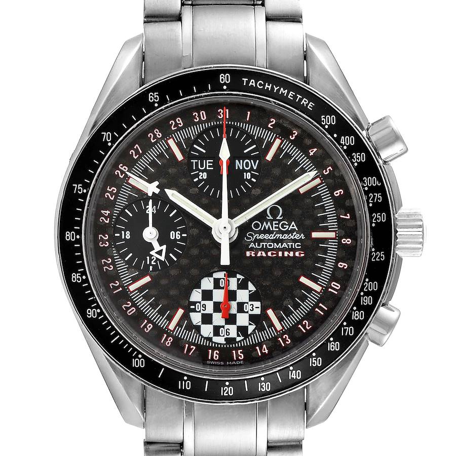 Omega Speedmaster Racing Limited Edition Steel Mens Watch 3529.50.00 SwissWatchExpo